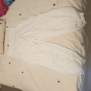 White pants